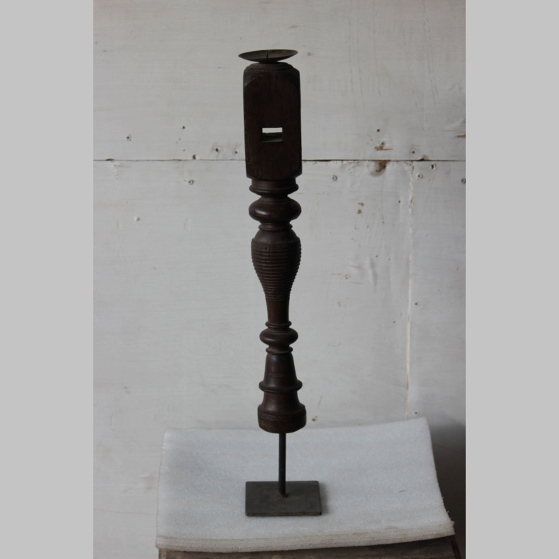 Wooden Candlestick Holder, Rustic Wood Candle stand