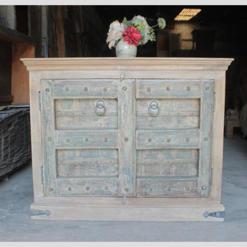 Classic Antique Wooden Sideboard - Handcrafted Vintage Storage Solution