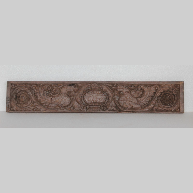 Jackwood Wall Panel 1900s Carved Antique Vintage Rare Home Decor