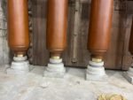 Chettinad Pillars (Columns), Newly Made 8 Feet Long South Indian Style Pillar - Image 4