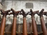 Chettinad Pillars (Columns), Newly Made 8 Feet Long South Indian Style Pillar - Image 3
