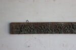 3.10 feet Carved Wooden Panel, Antique Indian Carved Wall Decor Panel - Image 2