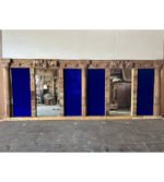 Vintage Inspired Jharokha Mirror, Indian Carved Wooden Wall Decor Mirror Frame - Image 16