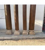 Authentic Old Indian Teak Wood Pillar: A Timeless Masterpiece - Image 2