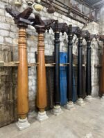 Chettinad Pillars (Columns), Newly Made 7.8 Feet Long South Indian Style Pillar - Image 2