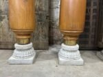 Chettinad Pillars (Columns), Newly Made 7.8 Feet Long South Indian Style Pillar - Image 6
