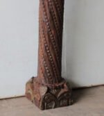 Candle Pillar | Wooden Pillar Converted Into Candle Holder - Image 3