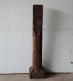 Candle Pillar | Wooden Pillar Converted Into Candle Holder