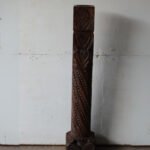 Candle Pillar | Wooden Pillar Converted Into Candle Holder