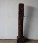 Candle Pillar | Wooden Pillar Converted Into Candle Holder