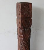 Candle Pillar | Wooden Pillar Converted Into Candle Holder - Image 2