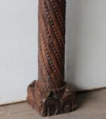Candle Pillar | Wooden Pillar Converted Into Candle Holder - Image 3