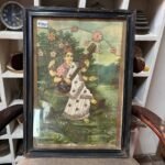 Ravi Varma Lithography, Vintage Cotton Work Ravi Varma Prints