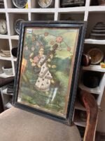 Ravi Varma Lithography, Vintage Cotton Work Ravi Varma Prints - Image 3