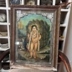 Ravi Varma Lithography, Vintage Cotton Work Ravi Varma Prints