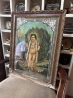 Ravi Varma Lithography, Vintage Cotton Work Ravi Varma Prints - Image 2