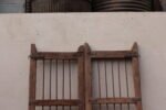 Antique Indian Teak Wood Garden Dog Gates - Image 5