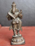OLD BRASS STATUE OF LORD RAM ANTIQUE HOME DECOR COLLECTIBLE - Image 3