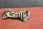 VINTAGE BRASS STATUE OF LORD KRISHNA ANTIQUE HINDUISM COLLECTIBLE - Image 5