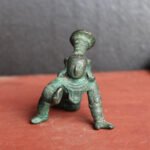 Brass Statue Baby Krishna Old Vintage Antique Home Decor Collectible