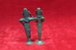 2 Pc Vintage Brass Figurines | Antique Home Decor Set | Collectible Statues - Image 5