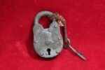 Iron Lock and Key Old Vintage Antique Collectible