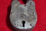 Iron Lock and Key Old Vintage Antique Collectible - Image 4
