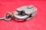 Iron Lock and Key Vintage Collectible Old Handcrafted Collectible - Image 3