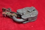 Iron Lock and Key Vintage Old Handcrafted Collectible - Image 3