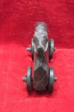 Wooden Nandi Figure Toy Carved Vintage Indian Home Decor Collectible - Image 3