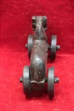 Nandi Figure Toy Wooden Carved Vintage Indian Home Decor Collectible - Image 4