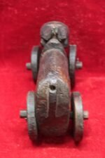 Wooden Nandi Figure Toy Carved Vintage Indian Home Decor Collectible - Image 4