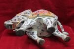 Elephant Figure Wooden Carved New Painted Hand Home Decor - Image 9