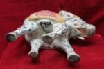 Elephant Figure New Painted Wooden Hand Carved Home Decor - Image 7