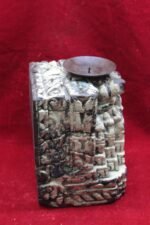 Vintage Wood Hand Carved Candle Stand Home Decor Tableware Candle Holder - Image 5