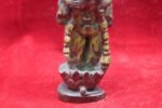Wooden Vishnu Figure 1900s Old Vintage Antique Home Decor Collectible - Image 3