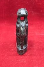 Elephant Figure Old Vintage Antique Rare Wooden Hand Carved Home Decor - Image 5