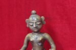 Brass Statue Tribal Female Old Vintage Rare Home Decor Collectible Figure - Image 2