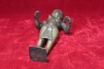 Brass Statue Tribal Female Old Vintage Rare Home Decor Collectible Figure - Image 9