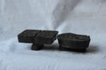 Vintage Wooden Textile Printing Blocks – Hand Carved Stamp Mold Set (2pcs) - Image 2