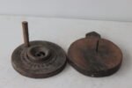 Vintage Decorative Wood Traditional Chakki / oy Flour Mill Halloween Gifts - Image 4