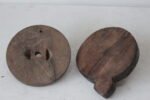 Vintage Decorative Wood Traditional Chakki / oy Flour Mill Halloween Gifts - Image 5