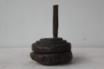 Handmade Wooden Mini Chakki – Decorative Indian Mill / Rustic Home Decor - Image 3