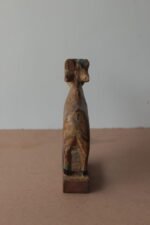 Antique Wooden Nandi Figurine - Image 4