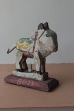 Antique Wooden Nandi Figure - Image 2