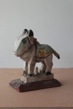 Antique Wooden Nandi Figure - Image 3
