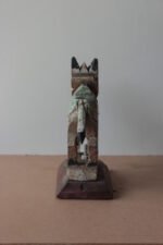 Antique Wooden Nandi Figure - Image 4