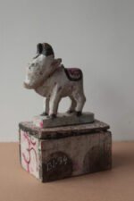 Antique Wooden Nandi Figure - Image 2