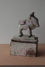 Antique Wooden Nandi Figure - Image 3