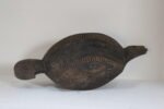 Vintage Tribal Wooden Bowl – Hand Carved Kharal Pot / Holy Water Vessel - Image 3